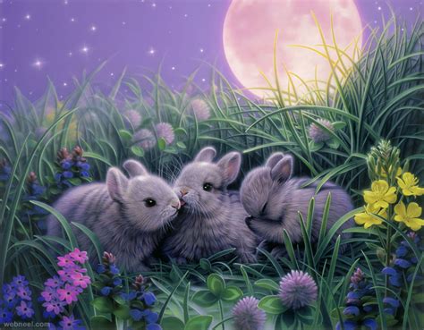 Moon Rabbit Fantasy Artwork 2