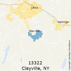 Clayville (zip 13322), NY