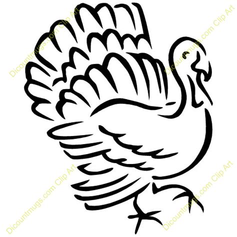 Turkey Outline Clipart