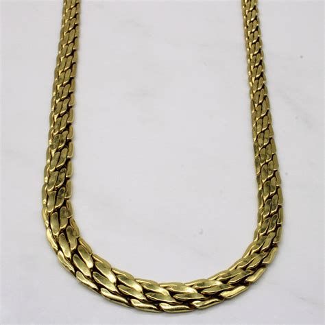 18k Yellow Gold Chain | 17" | – 100 Ways