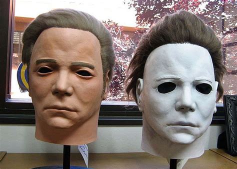 The famous Michael Myers mask from the Halloween movies was just a ...