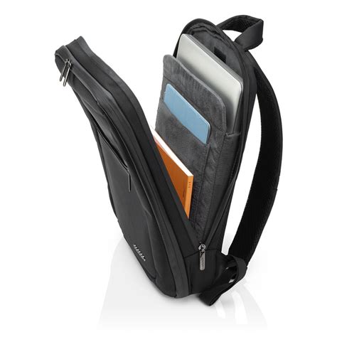 Cocoon SLIM Water Resistant Backpack 15.6” Laptop + 10” Tablet Backpack- Black - Laptopbags.co.uk