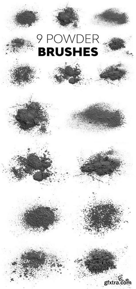 Amazing Powder Effect Brushes for Photoshop » GFxtra