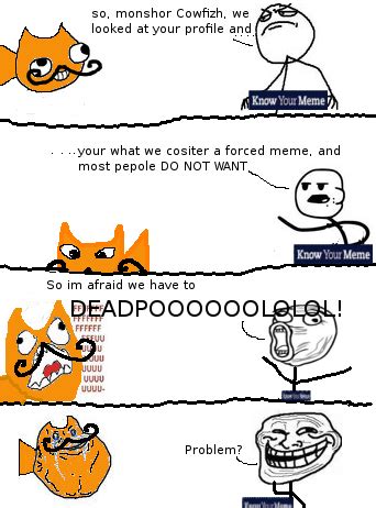 Ze Mostash cowfish IN Meme Rage by rattyinspace on DeviantArt