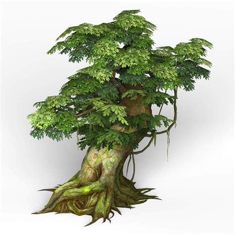 Fantasy Tree 03 - 3D Model by cgsea