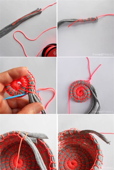 DIY Fabric Coil Bowl | Home Design, Garden & Architecture Blog Magazine