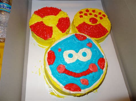 Toodles cake for my son's Mickey Mouse Clubhouse themed birthday party. | Birthday party themes ...