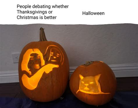 Hopefully this starts a Pumpkin meme tradition for Halloween : r/memes