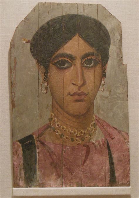 Faiyum Portrait of a Woman, late 3rd-4th Century - Roman (Virginia ...