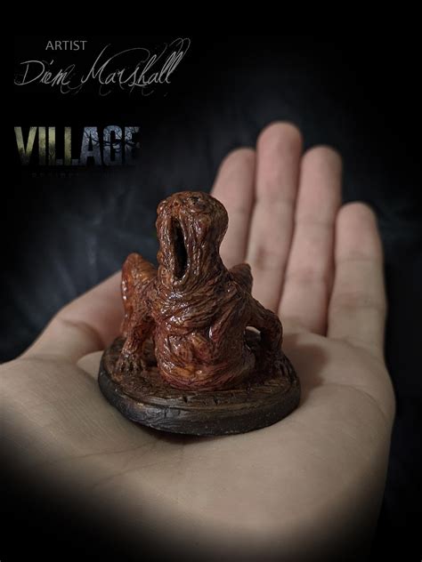 Resident Evil Village Fetus Miniature by Dimarshall on DeviantArt