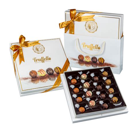 Bolci Truffello Premium Truffle Assorted Filled Chocolate Truffles Box