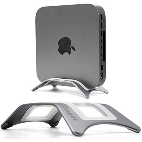 Mini soporte de escritorio Tinpec para MAC Mini -Gris