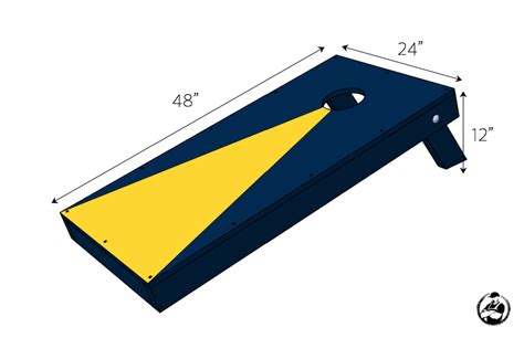 DIY Cornhole Board Plans - Free and Easy