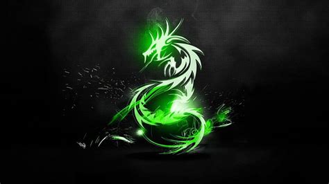 Green Fire Dragon