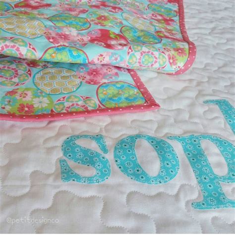 Personalized Baby Quilt