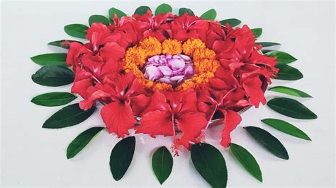 Simple Flower Decoration For Puja.Flower Decoration Ideas.Home Decoration Ideas For Puja.