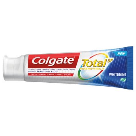 Colgate® Total SF Whitening Gel Toothpaste, 4.8 oz - Kroger