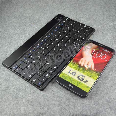 Free shipping 8" Wireless Bluetooth QWERTY Keyboard for LG G2-in ...