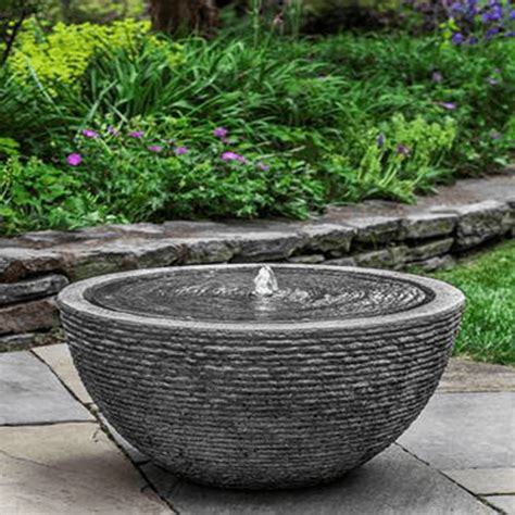 Arroyo Large Fiber Cement Outdoor Fountain – Tuscan Basins