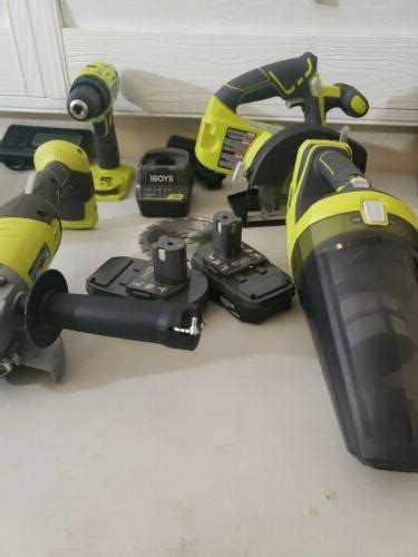 Ryobi ONE+ 18V Cordless Combo Kit set Pre-owned