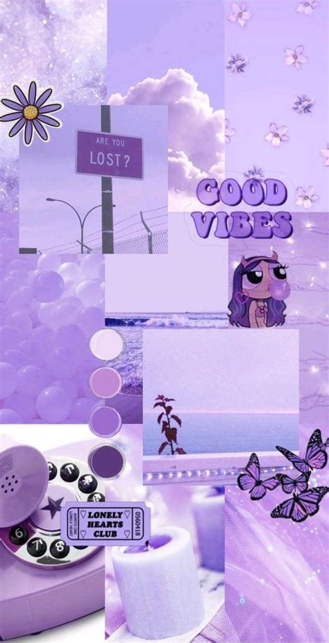 Wallpaper aesthetic Lilac
