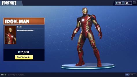 Fortnite Skin Iron Man