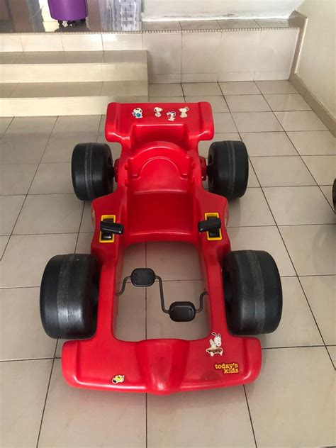 Kids F1 Race Car (Manual Paddle), Hobbies & Toys, Toys & Games on Carousell