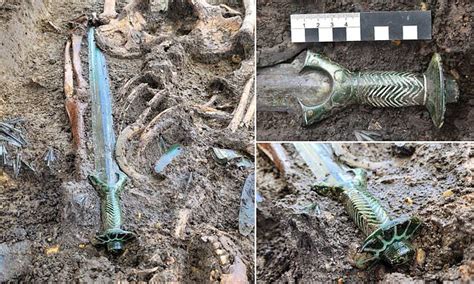 'Rare' 3,000-year-old sword discovered in Germany is so well preserved it SHINES, experts say ...