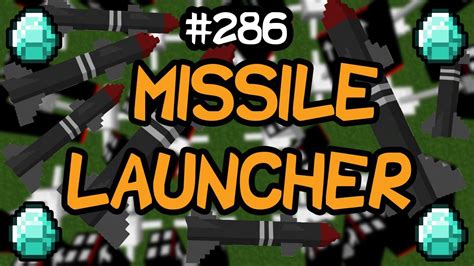 Minecraft Mods - MISSILE LAUNCHER MOD! - YouTube