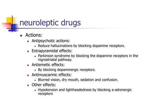 PPT - Drugs acting on the CNSI PowerPoint Presentation - ID:1185316