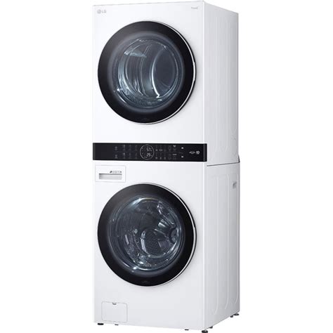 LG WKEX200HWA Stacked 27 inch Washer Dryer Combo Unit- White - Walmart ...