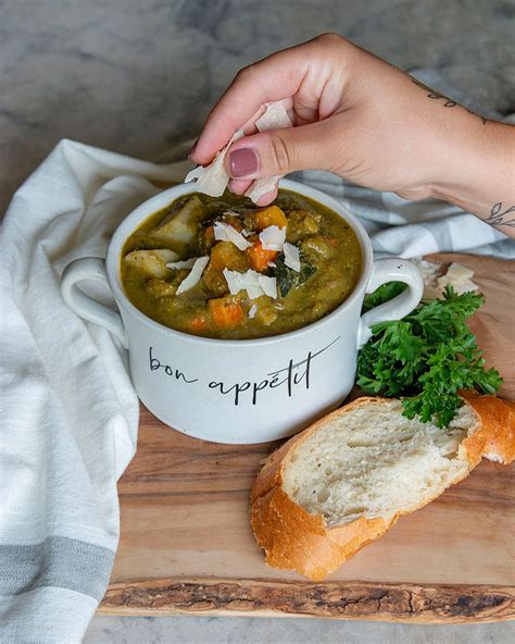 Split Pea Lentil Soup - xoxoBella