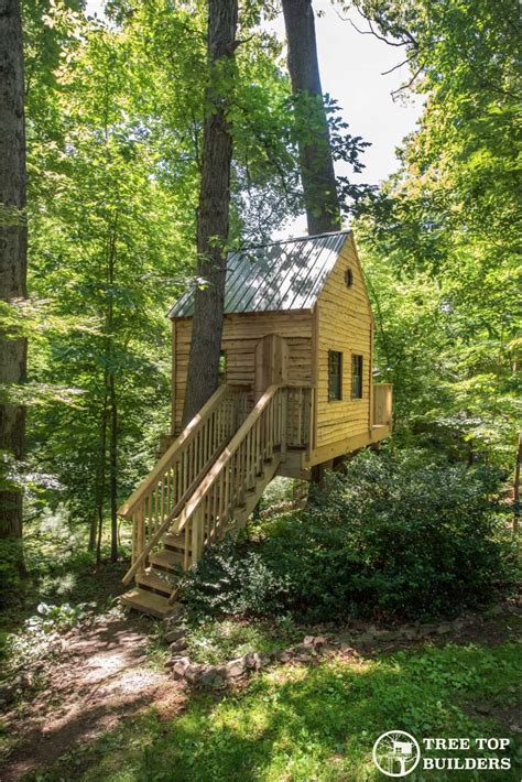 16 – Pennsylvania Treehouse 2 Tree Treehouse built by Tree Top Builders ...