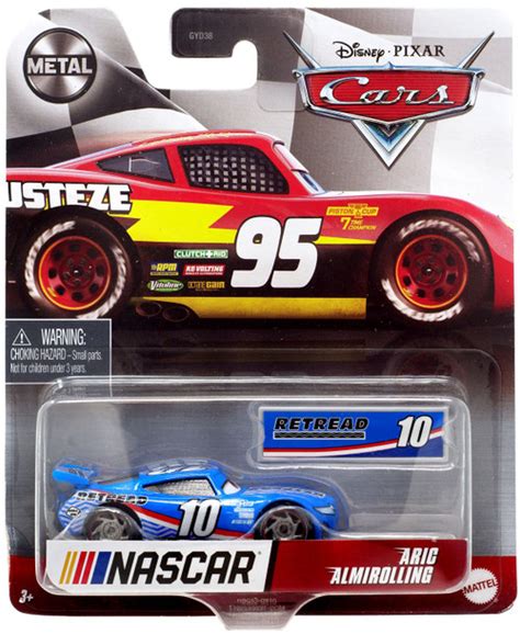 Disney Pixar Cars Cars 3 NASCAR Aric Almirolling 155 Diecast Car Mattel ...