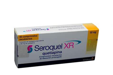 Comprar Seroquel XR 50 mg 30 Comprimidos En Farmalisto Colombia.