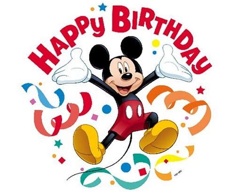 Mickey Mouse Happy Birthday Edible Cupcake Toppers Image - Set of 12 ...