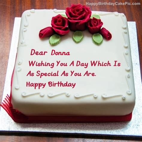 ️ Best Birthday Cake For Lover For Donna