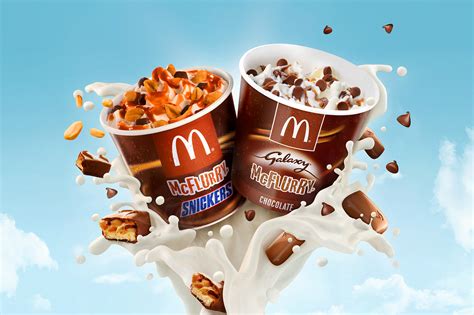 McDonald´s McFlurry Galaxy/Snickers on Behance