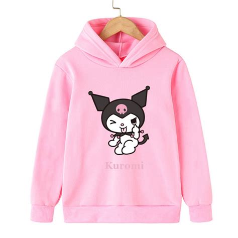 Kuromi Hoodies Winter 2024 Lovely Hello Kitty Children Clothes Girls NEW Kids Clothes Girl Sizes ...