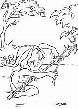 Young Tarzan Coloring Pages sketch template