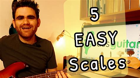 The 5 Easy Scales For Beginner Bass Guitar Players – YT122 - eBassGuitar