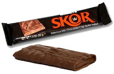 Hershey's Skor Bar - 9ct Candy Bar - Milk Choc Crisp Toffee - FREE SHIPPING | eBay