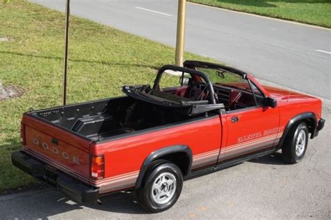 1989 DODGE DAKOTA CONVERTIBLE SPORT SUPER SHARP RARE CONVERTIBLE PICKUP for sale: photos ...