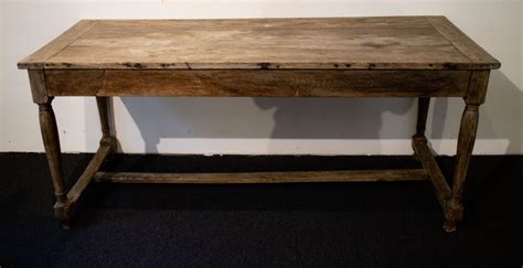 Lot - Antique wooden table 19th C.