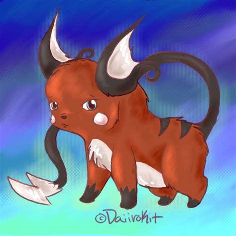 Shiny Raichu by pukukurin on DeviantArt