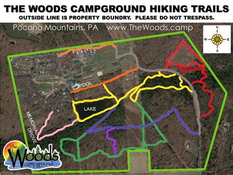 Hiking | The Woods Camping Resort