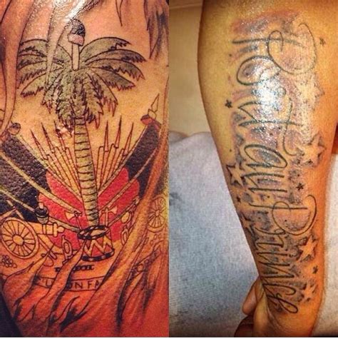 Haitian flag tattoo | tats | Pinterest