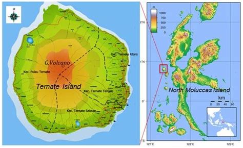 Study area in Ternate Island. 3. Result and Discussion 3.1.... | Download Scientific Diagram