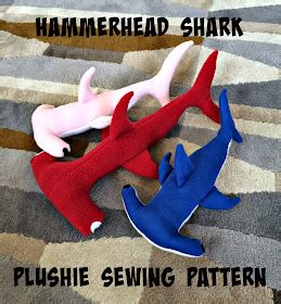 Cation Designs: Hammerhead Shark Plushie Pattern and Tutorial