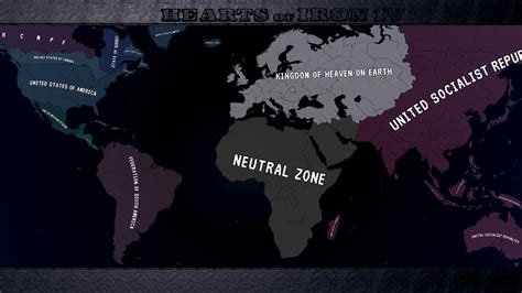 World Map image - Love Thy Neighbour: Redux mod for Hearts of Iron IV - Mod DB